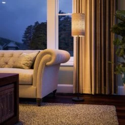 Kenroy Wylie Floor Lamp In Black -Home Decor Store 63689178 6