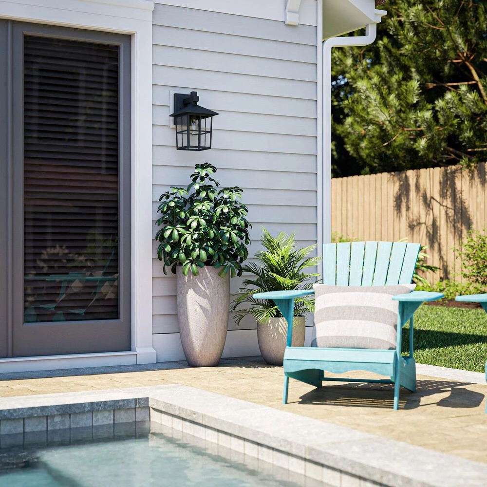 Kenroy Greene 1-Light Large Lantern In Black 6 Kenroy Greene 1-Light Large Lantern In Black - Image 4