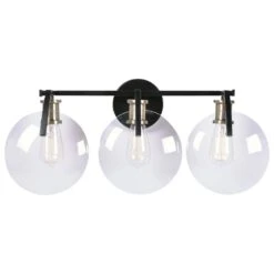 Kenroy Finlay 3-Light Vanity In Black