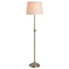 Kenroy Tifton Adjustable Floor Lamp In Vintage Brass -Home Decor Store 63689517 1