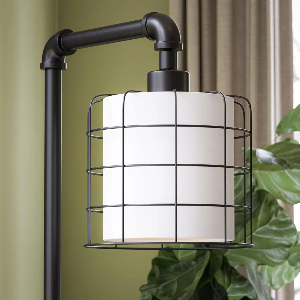 Kenroy Alcatraz Floor Lamp In Bronze Graphite 5 Kenroy Alcatraz Floor Lamp In Bronze Graphite - Image 3