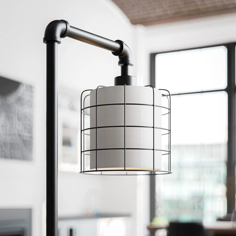 Kenroy Alcatraz Floor Lamp In Bronze Graphite 7 Kenroy Alcatraz Floor Lamp In Bronze Graphite - Image 5