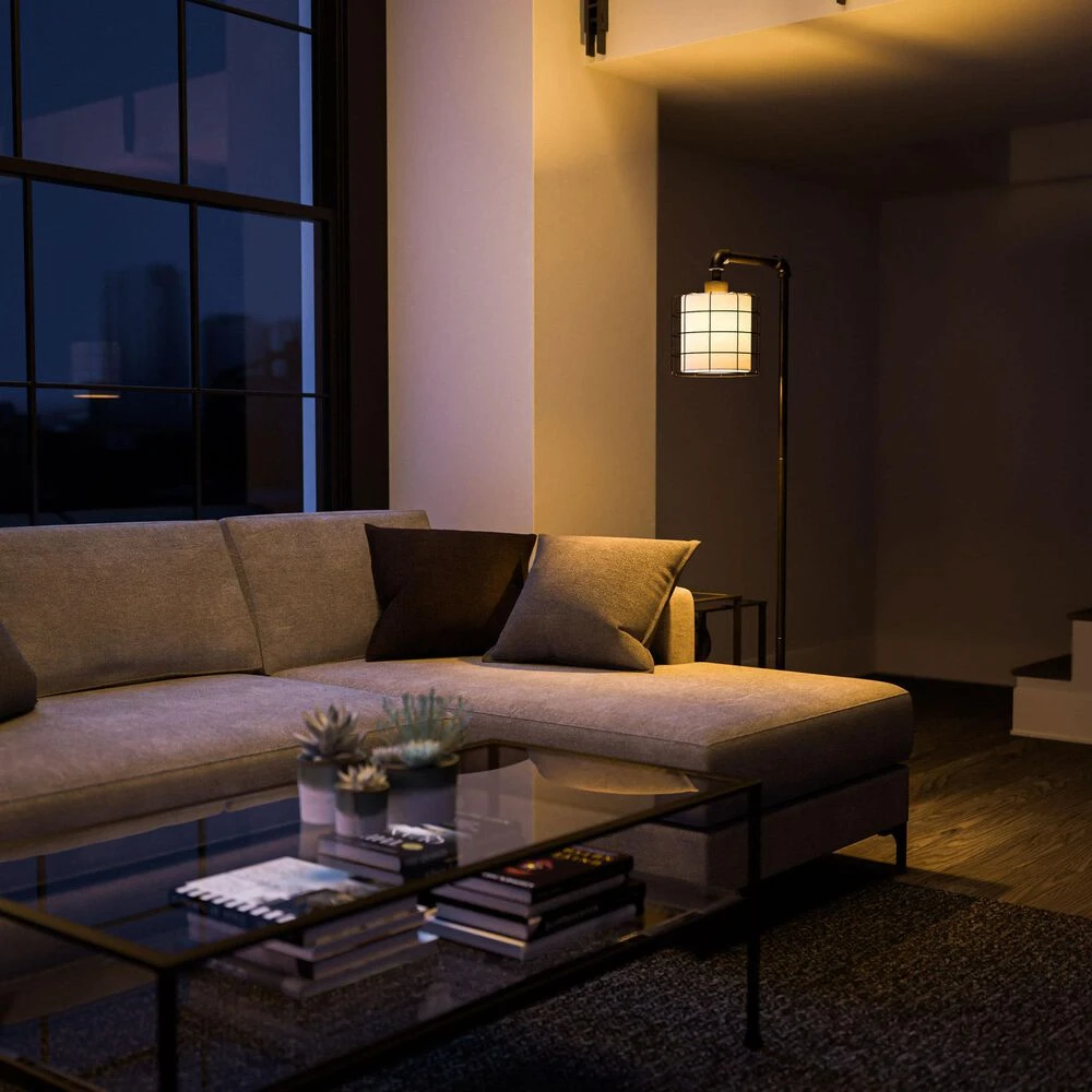 Kenroy Alcatraz Floor Lamp In Bronze Graphite 9 Kenroy Alcatraz Floor Lamp In Bronze Graphite - Image 7