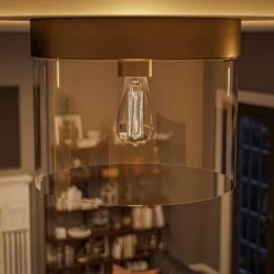 Kenroy Capri 1-Light Flush Mount Large Pan In Blackened Oil Rubbed Bronze -Home Decor Store 63689590 12