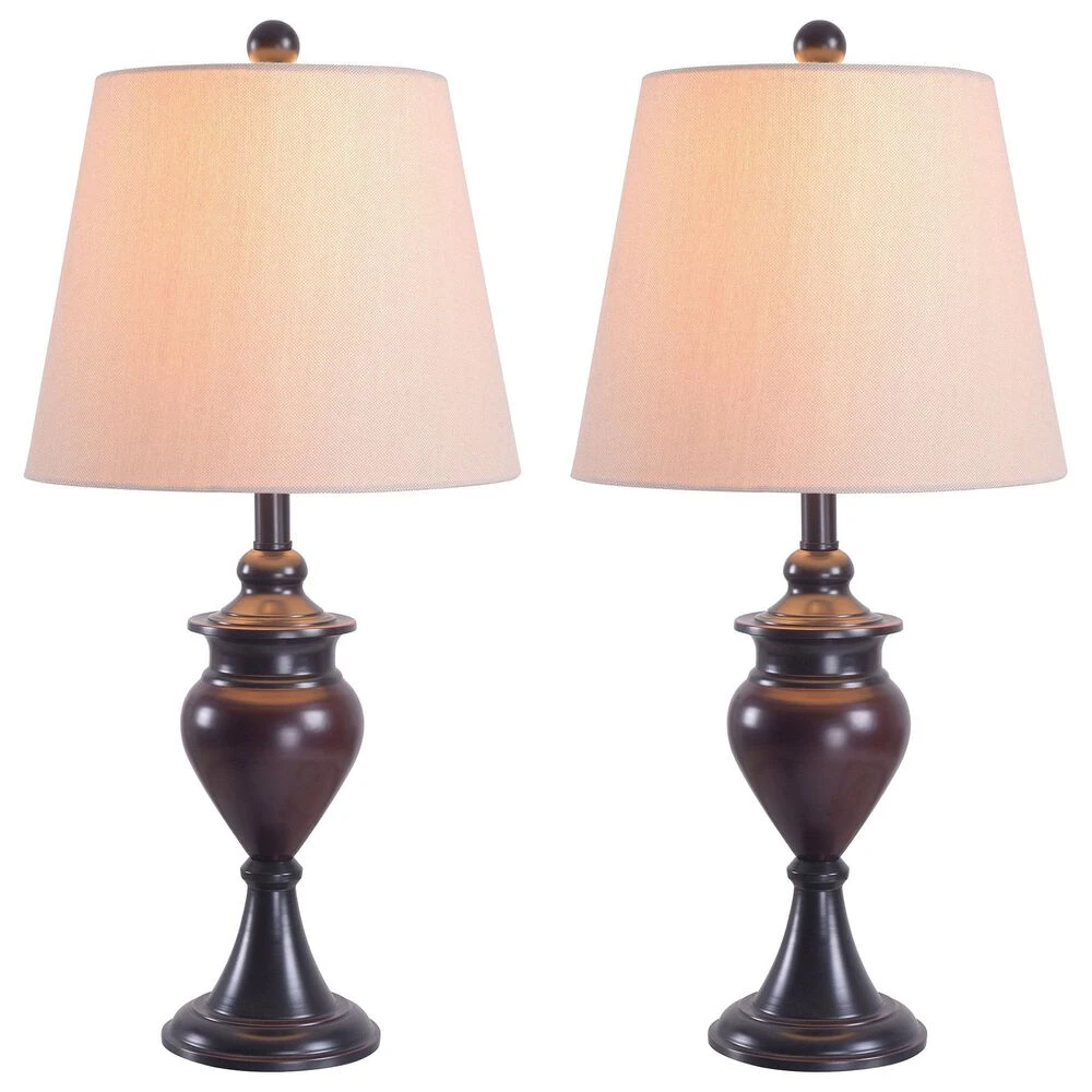 Kenroy Elliot Accent Lamp In Oil Rubbed Bronze (Set Of 2) 3 Kenroy Elliot Accent Lamp In Oil Rubbed Bronze (Set Of 2)