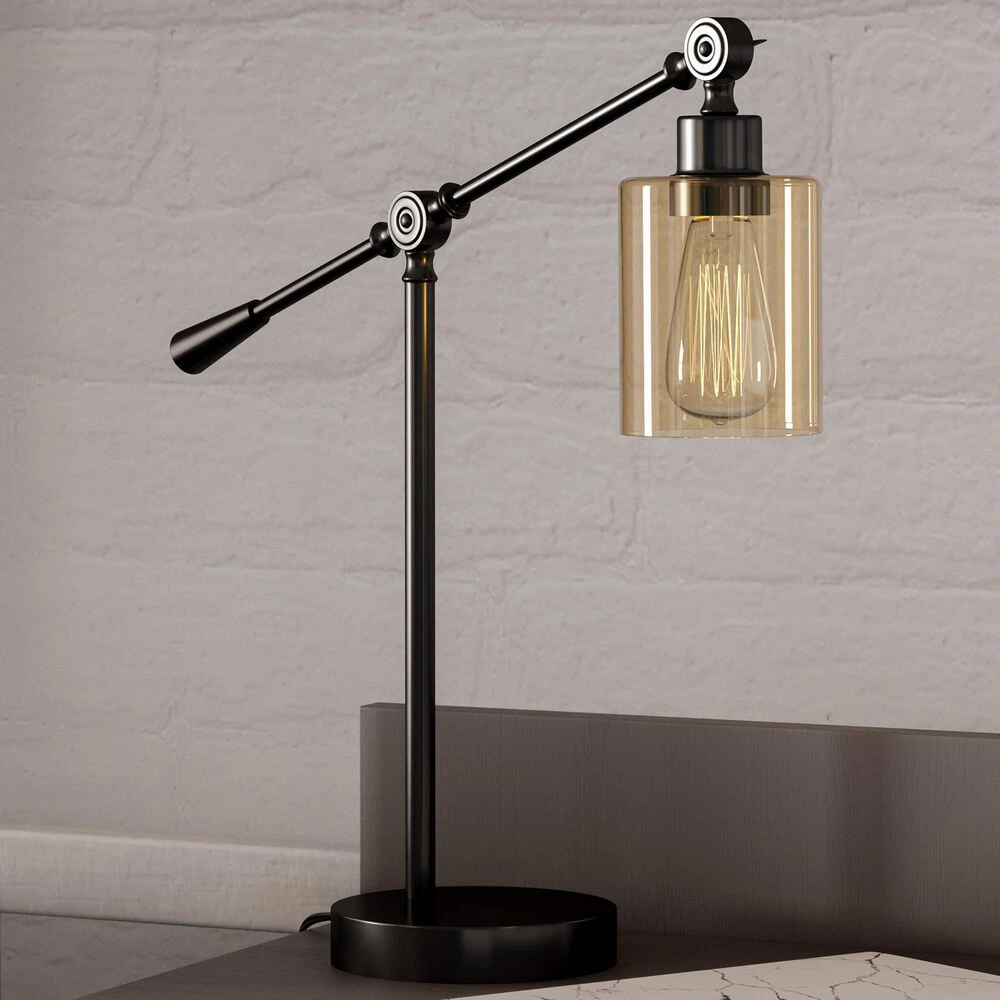 Kenroy Thornton Desk Lamp In Warm Bronze 4 Kenroy Thornton Desk Lamp In Warm Bronze - Image 2
