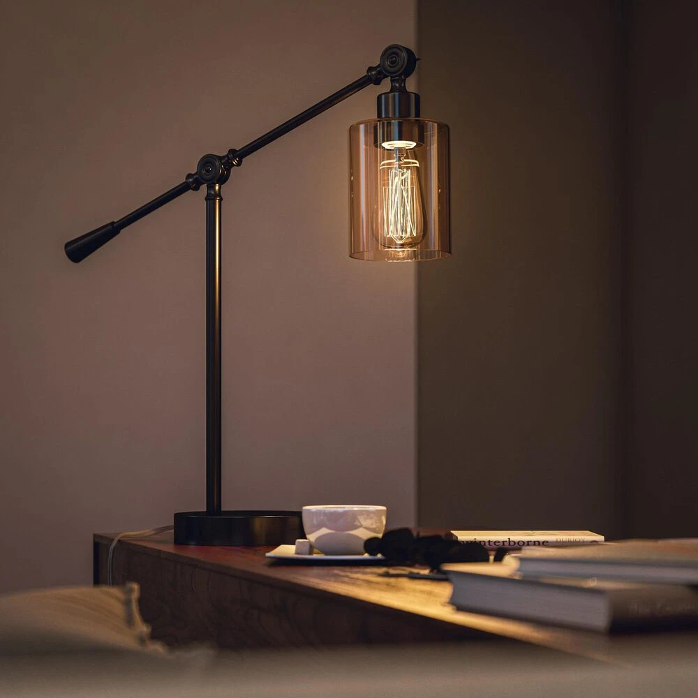 Kenroy Thornton Desk Lamp In Warm Bronze 9 Kenroy Thornton Desk Lamp In Warm Bronze - Image 7