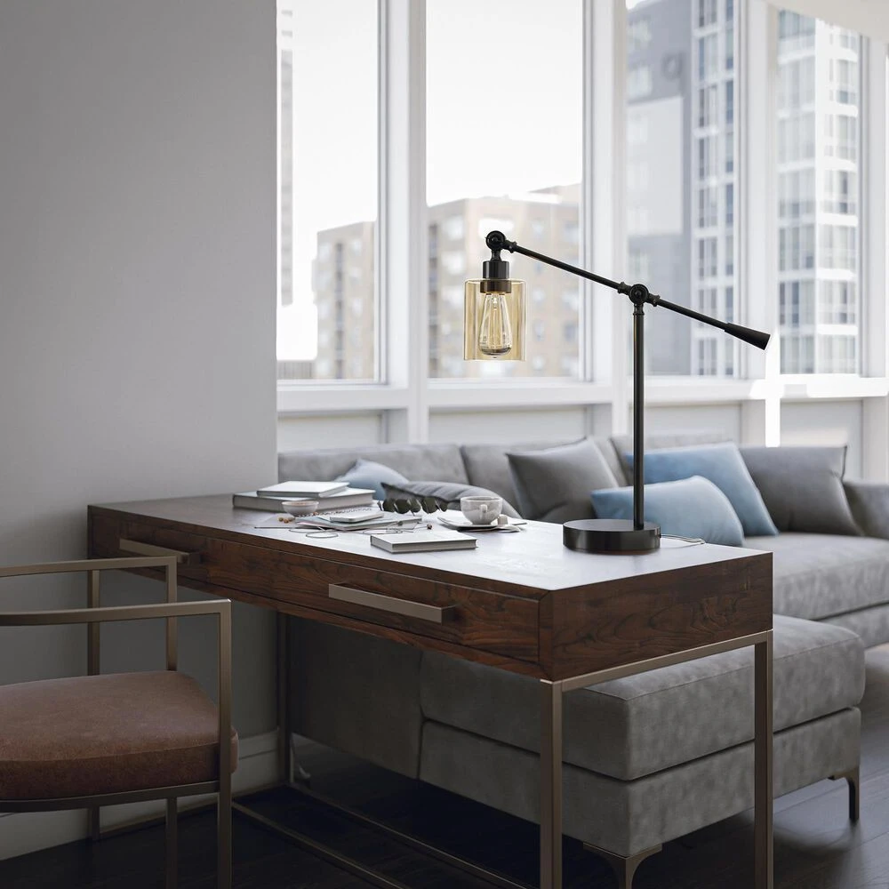 Kenroy Thornton Desk Lamp In Warm Bronze 10 Kenroy Thornton Desk Lamp In Warm Bronze - Image 8