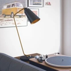 Kenroy Alvar Desk Lamp In Antique Brass -Home Decor Store 63689855 14