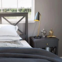 Kenroy Alvar Desk Lamp In Antique Brass -Home Decor Store 63689855 7