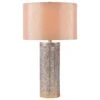 Kenroy Emme Table Lamp In White Washed Gold