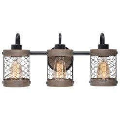 Kenroy Cozy 3-Light Vanity In Oil Rubbed Bronze