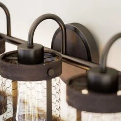 Kenroy Cozy 3-Light Vanity In Oil Rubbed Bronze -Home Decor Store 63689913 3