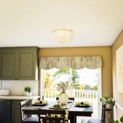 Kenroy Dumas 3-Light Flush Mount In Weathered White 21 Kenroy Dumas 3-Light Flush Mount In Weathered White -Home Decor Store 63689970 7