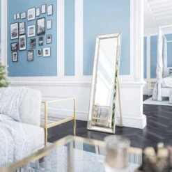 Kenroy Ridley Mirror In Silver And Champagne -Home Decor Store 63690069 4