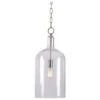 Kenroy Capri 1-Light Pendant In Brushed Nickel -Home Decor Store 63690135 1