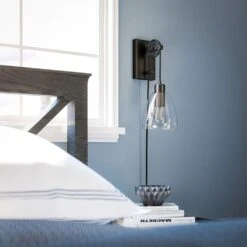 Kenroy Edis 1-Light Portable Lamp In Blackened Oil Rubbed Bronze 15 Kenroy Edis 1-Light Portable Lamp In Blackened Oil Rubbed Bronze -Home Decor Store 63690143 6