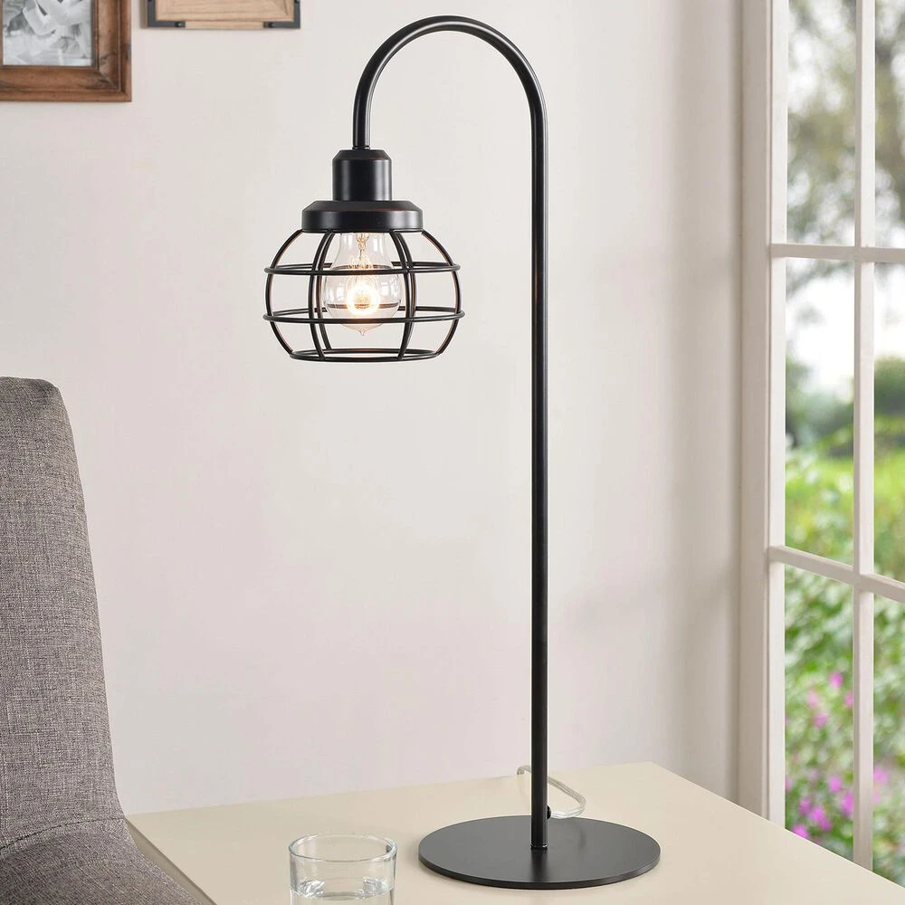 Kenroy Caged Table Lamp In Oil Rubbed Bronze 4 Kenroy Caged Table Lamp In Oil Rubbed Bronze - Image 2