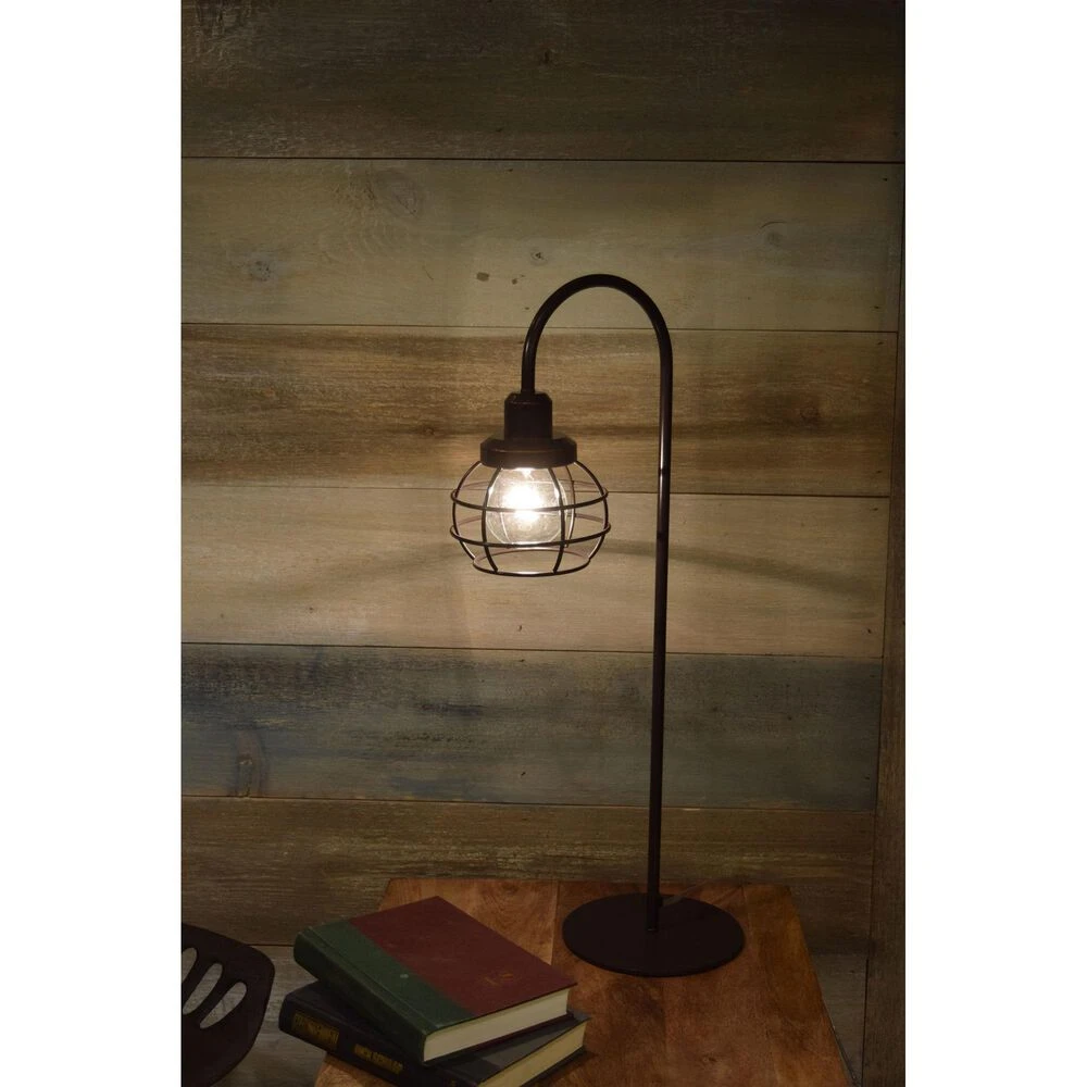Kenroy Caged Table Lamp In Oil Rubbed Bronze 5 Kenroy Caged Table Lamp In Oil Rubbed Bronze - Image 3