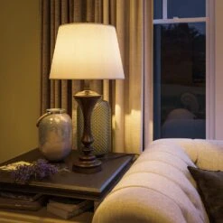 Kenroy Isabella Table Lamp In Brushed Copper Bronze (Set Of 2) -Home Decor Store 63690317 6