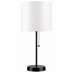 Kenroy Table Tom Accent Lamp In Matte Black