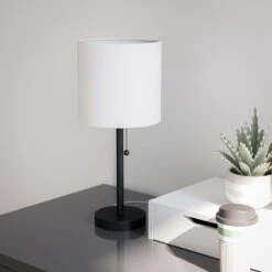 Kenroy Table Tom Accent Lamp In Matte Black -Home Decor Store 63690366 6