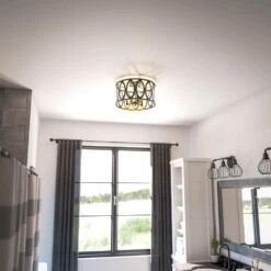 Kenroy Prince 3-Light Flush Mount In Oil Rubbed Bronze -Home Decor Store 63690374 6