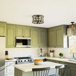 Kenroy Prince 3-Light Flush Mount In Oil Rubbed Bronze -Home Decor Store 63690374 9