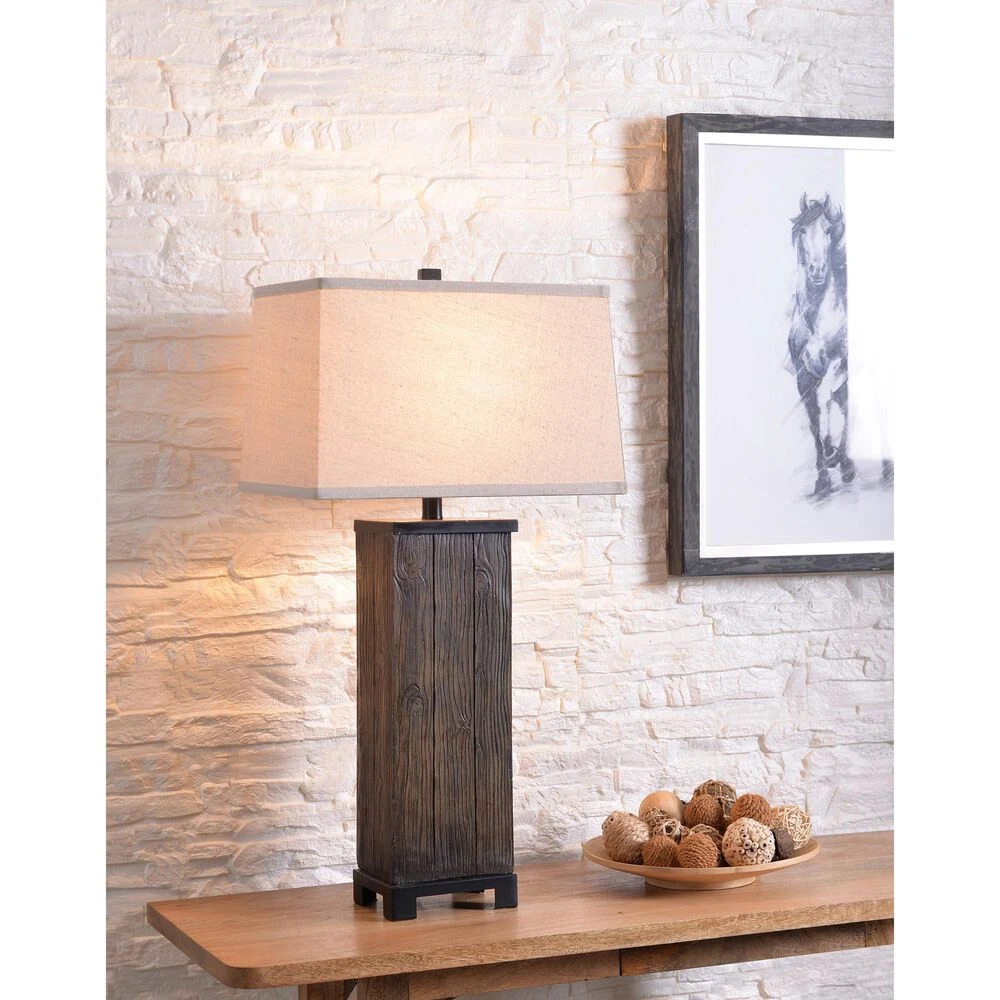 Kenroy Chuck Table Lamp In Brown 5 Kenroy Chuck Table Lamp In Brown - Image 3
