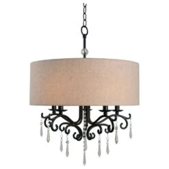 Kenroy Lucille 5-Light Chandelier In Oil Rubbed Bronze