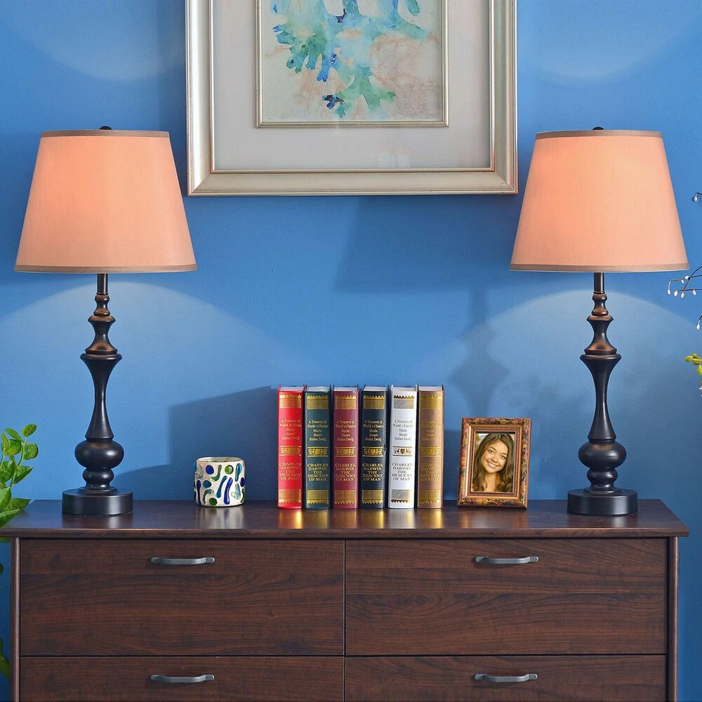 Kenroy Stratton Table Lamp In Oil Rubbed Bronze (Set Of 2) 4 Kenroy Stratton Table Lamp In Oil Rubbed Bronze (Set Of 2) - Image 2