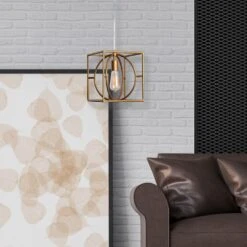 Kenroy Adele 1-Light Swag Pendant In Gold -Home Decor Store 63690630 11