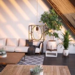 Kenroy Adele 1-Light Swag Pendant In Gold -Home Decor Store 63690630 4