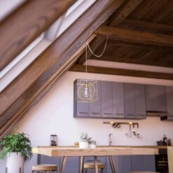 Kenroy Adele 1-Light Swag Pendant In Gold -Home Decor Store 63690630 7