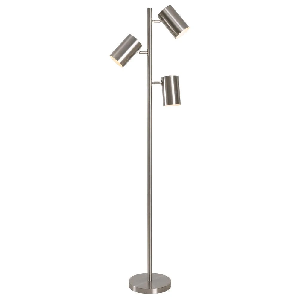 Kenroy Beech Tree Floor Lamp In Brush Steel 3 Kenroy Beech Tree Floor Lamp In Brush Steel