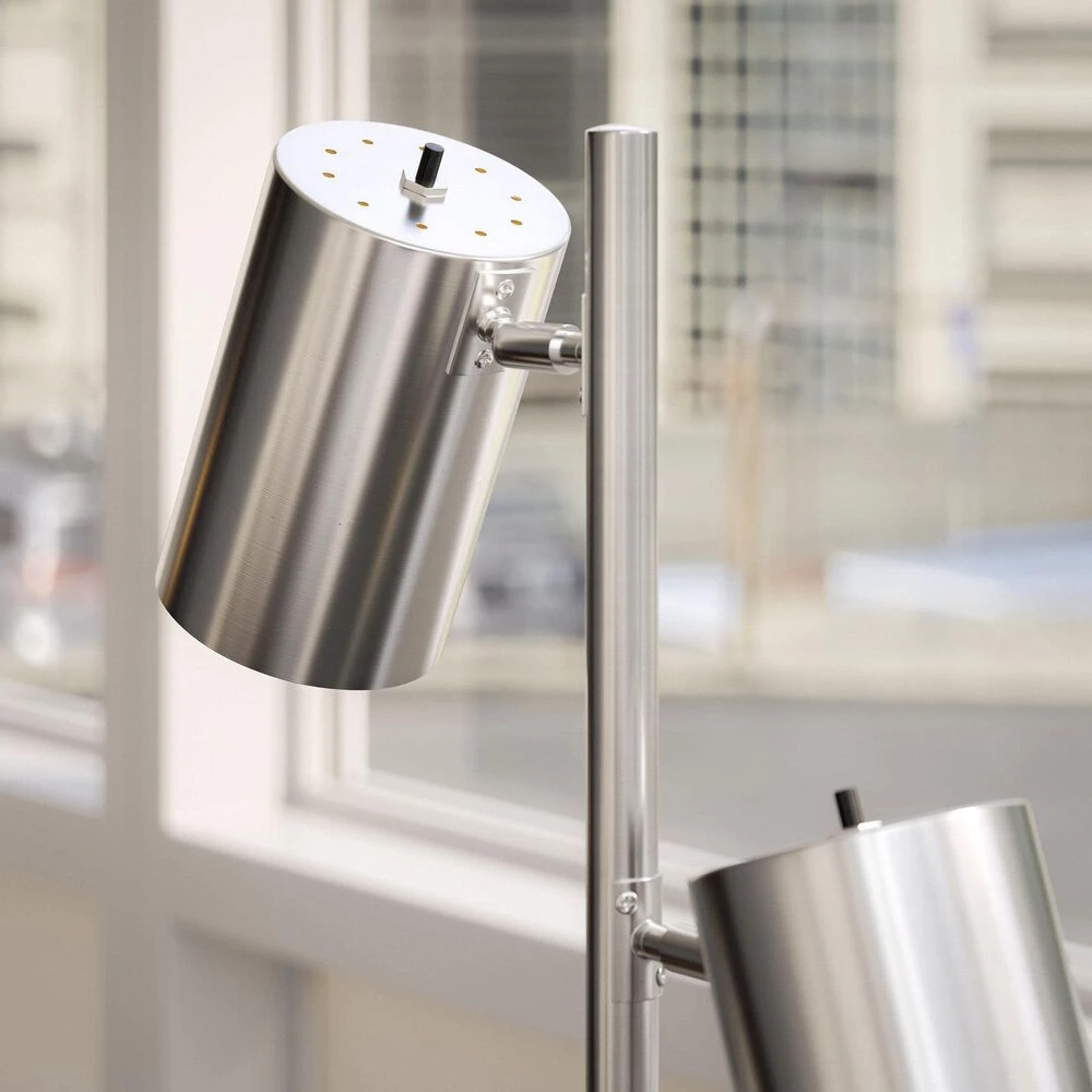 Kenroy Beech Tree Floor Lamp In Brush Steel 5 Kenroy Beech Tree Floor Lamp In Brush Steel - Image 3