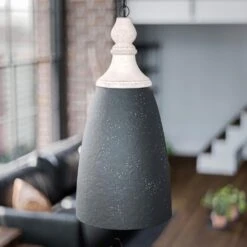 Kenroy Meza 1-Light Pendant In Antique Black -Home Decor Store 63690739 2