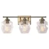 Kenroy Ramona 3-Light Vanity In Antique Brass -Home Decor Store 63690747 1