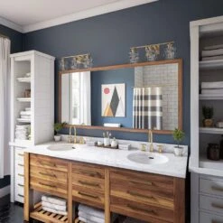 Kenroy Ramona 3-Light Vanity In Antique Brass 18 Kenroy Ramona 3-Light Vanity In Antique Brass -Home Decor Store 63690747 8