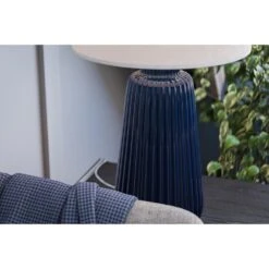 Kenroy Ziggy Table Lamp In Navy And Brushed Steel 12 Kenroy Ziggy Table Lamp In Navy And Brushed Steel -Home Decor Store 63690770 4