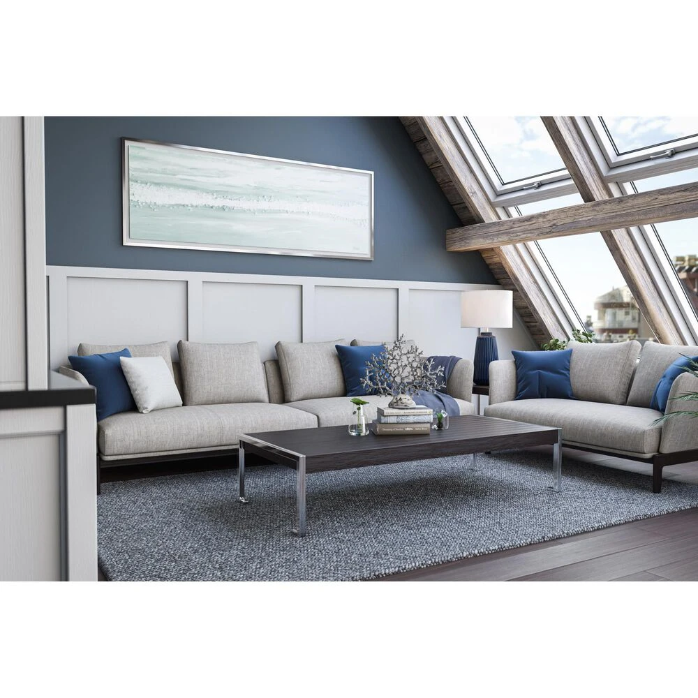 Kenroy Ziggy Table Lamp In Navy And Brushed Steel 8 Kenroy Ziggy Table Lamp In Navy And Brushed Steel - Image 6