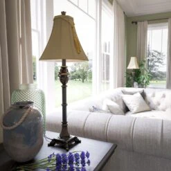 Kenroy Rowan Buffet Lamp In Metallic Bronze (Set Of 2) -Home Decor Store 63690820 6