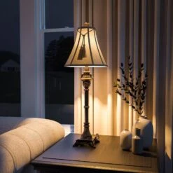 Kenroy Rowan Buffet Lamp In Metallic Bronze (Set Of 2) -Home Decor Store 63690820 8