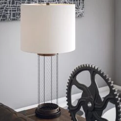 Kenroy Cozy Table Lamp In Oil Rubbed Bronze -Home Decor Store 63690903 2