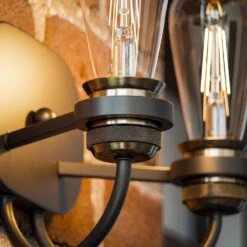 Kenroy Damien 2-Light Wall Sconce In Black -Home Decor Store 63690960 3