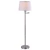 Kenroy Riverside Swing Arm Floor Lamp In Brushed Steel -Home Decor Store 63691109 1