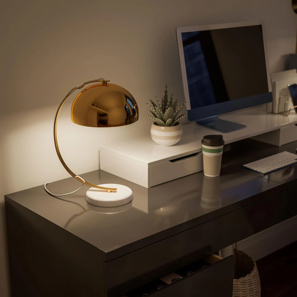 Kenroy Bubble Desk Lamp In Gold 14 Kenroy Bubble Desk Lamp In Gold - Image 12