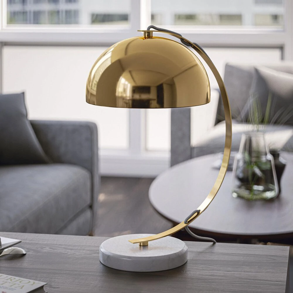 Kenroy Bubble Desk Lamp In Gold 8 Kenroy Bubble Desk Lamp In Gold - Image 6