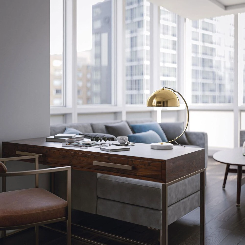 Kenroy Bubble Desk Lamp In Gold 11 Kenroy Bubble Desk Lamp In Gold - Image 9