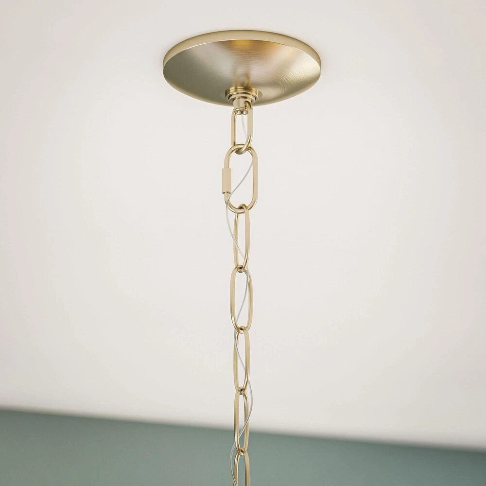 Kenroy Capri 1-Light Mini Pendant In Antique Brass 6 Kenroy Capri 1-Light Mini Pendant In Antique Brass - Image 4